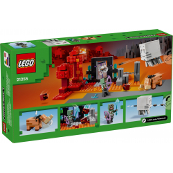 Klocki LEGO 21255 Zasadzka w portalu do Netheru MINECRAFT